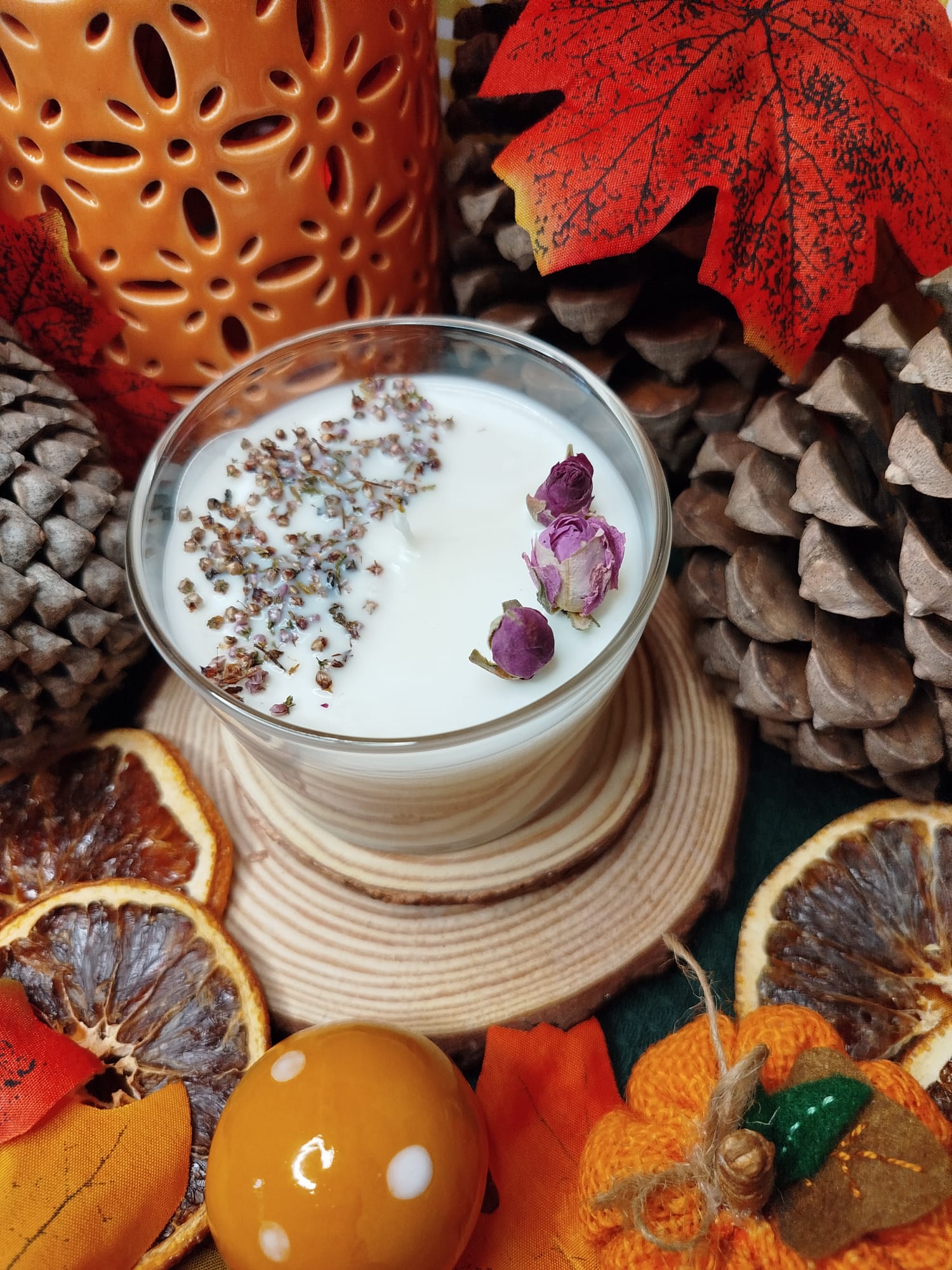 Vela Bouquet Floral - Imagen 3