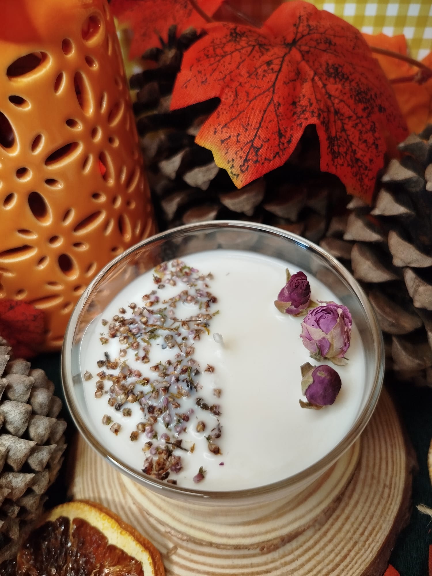 Vela Bouquet Floral - Imagen 4