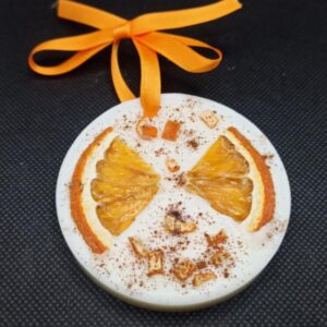 Ambientador de cera de Soja Naranja y Canela